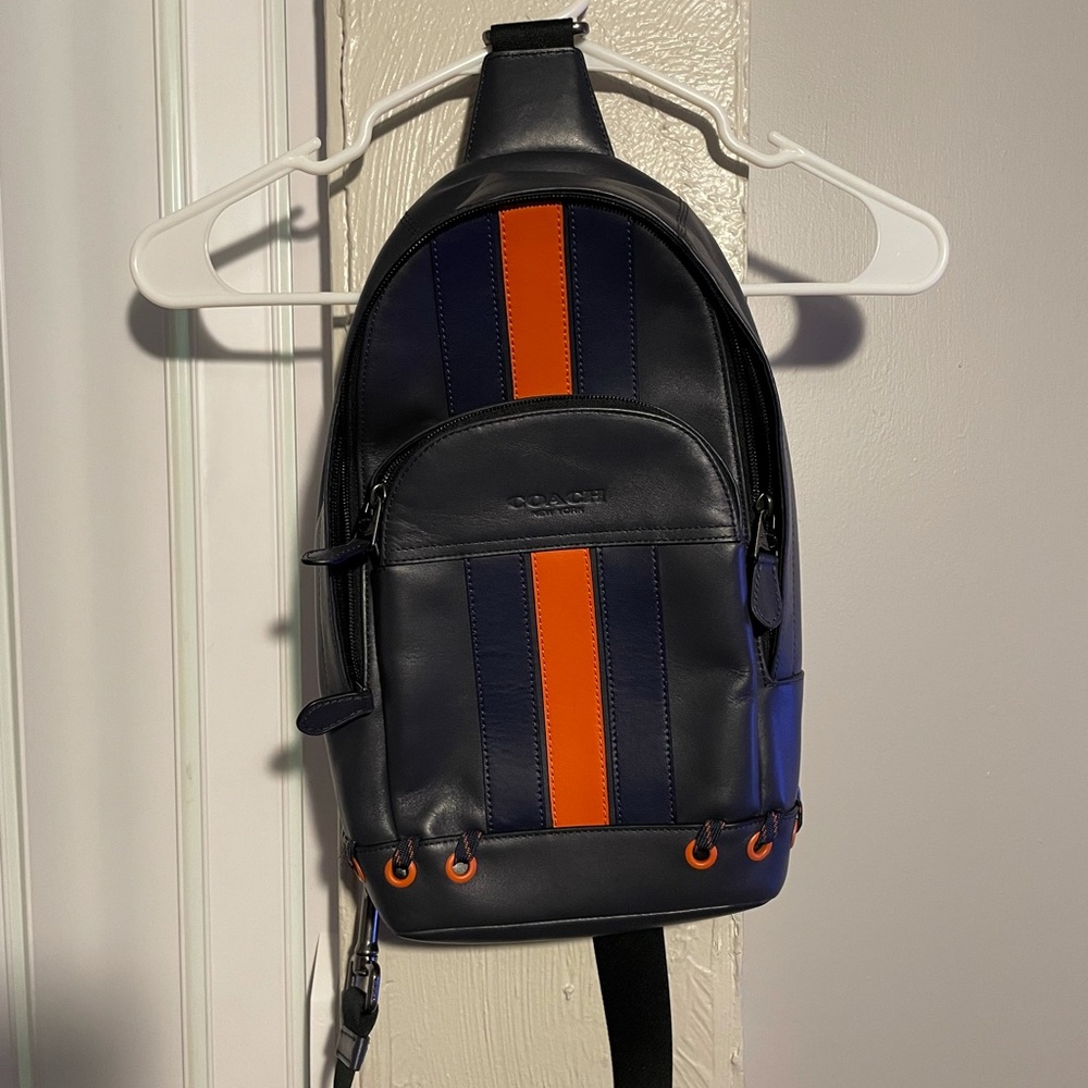 Authentic coach crossbody sling